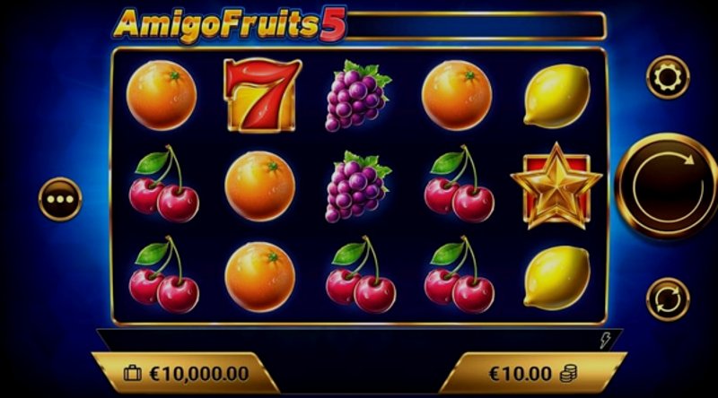 Играть Amigo Fruits 5 от Amigogaming в казино 1Win