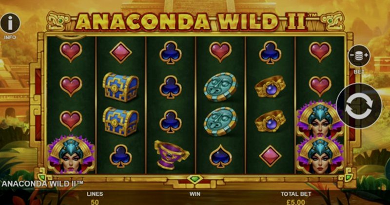 Играть Anaconda Wild 2 от Playtech в казино 1Win
