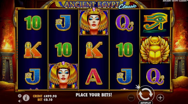 Играть Ancient Egypt от Pragmatic в казино 1Win