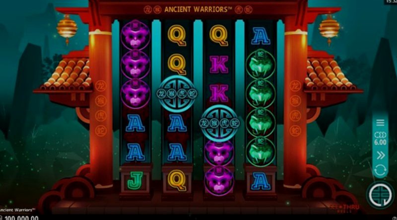 Играть Ancient Warriors от Microgaming в казино 1Win