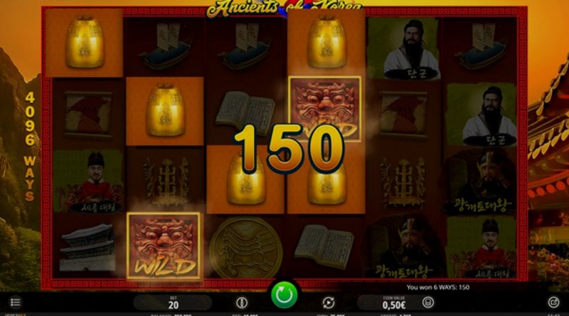 Играть Ancients of Korea от Isoftbet в казино 1Win