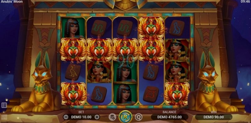 Играть Anubis Moon от Evoplay в казино 1Win