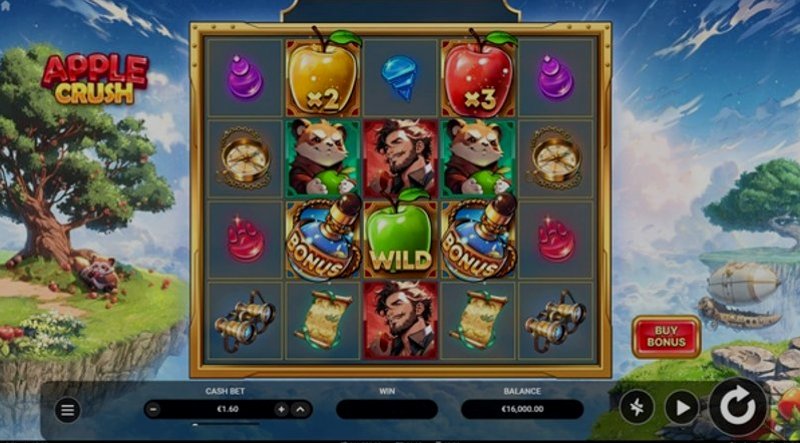 Играть Apple Crush от Truelab в казино 1Win