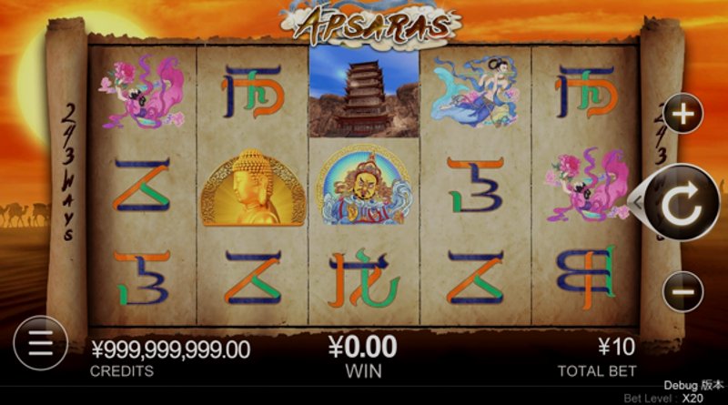 Играть Apsaras от Cq9 в казино 1Win