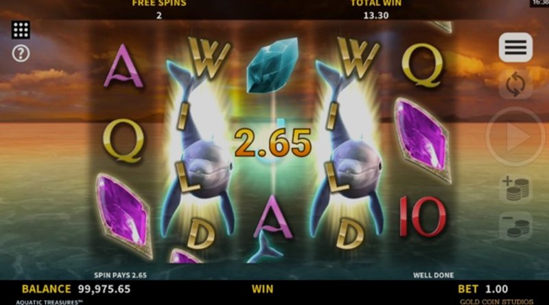 Играть Aquatic Treasures от Microgaming в казино 1Win