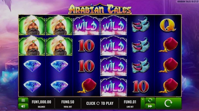 Играть Arabian Tales от Platipus в казино 1Win