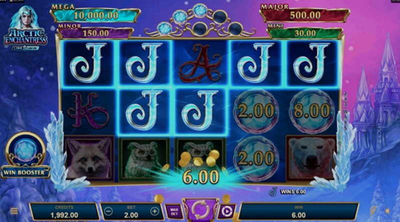 Играть Arctic Enchantress от Games Global в казино 1Win