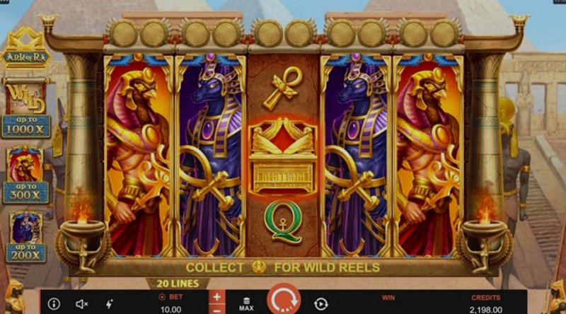 Играть Ark of Ra от Microgaming в казино 1Win