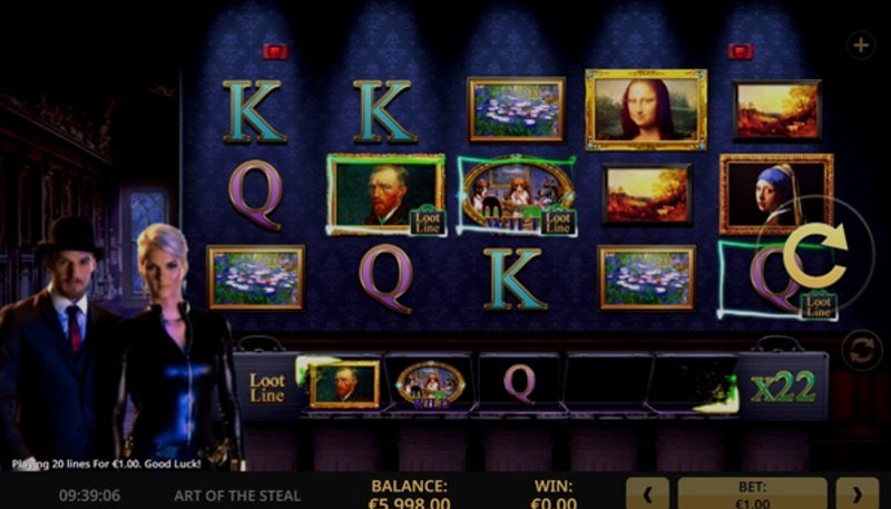 Играть Art of the Steal от High5 в казино 1Win