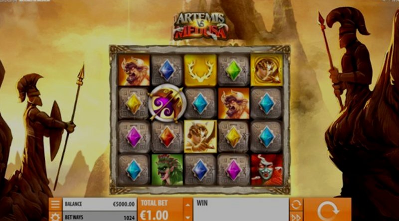 Играть Artemis vs Medusa от Quickspin в казино 1Win
