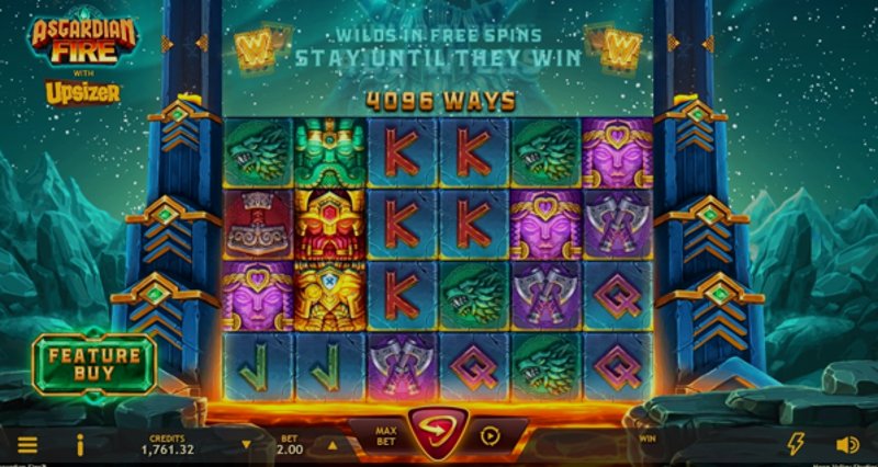 Играть Asgardian Fire от Microgaming в казино 1Win
