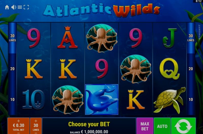 Играть Atlantic Wilds от Gamomat в казино 1Win