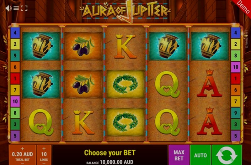 Играть Aura of Jupiter от Gamomat в казино 1Win