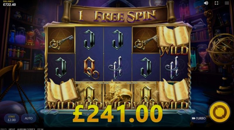 Играть Aurum Codex от Red Tiger в казино 1Win