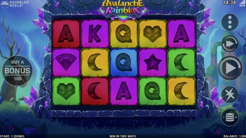 Играть Avalanche with Rainblox Reels от Rogue в казино 1Win