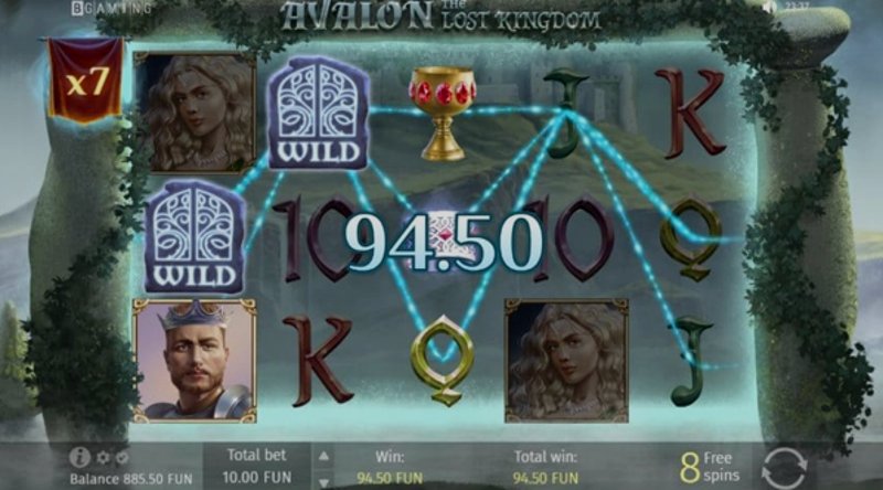 Играть Avalon: The Lost Kingdom от Bgaming в казино 1Win