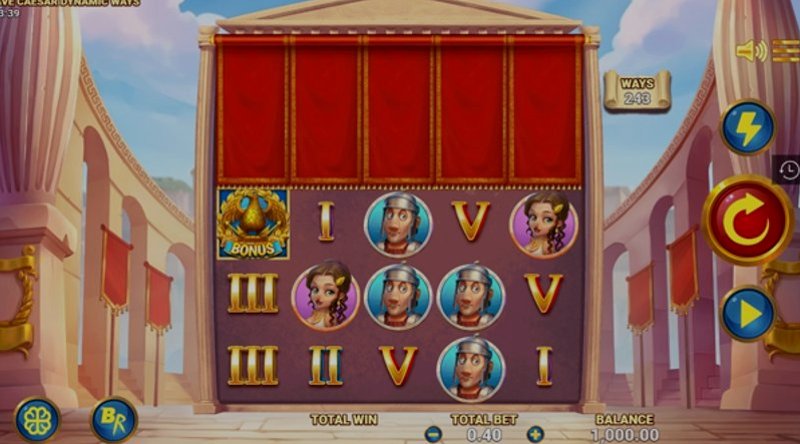 Играть Ave Caesar от Leander в казино 1Win