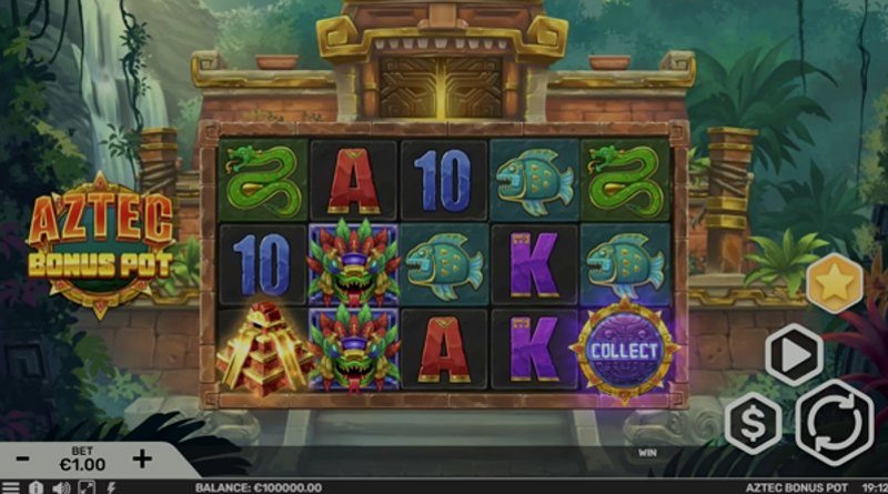 Играть Aztec Bonus Pot от Gaming Corps в казино 1Win