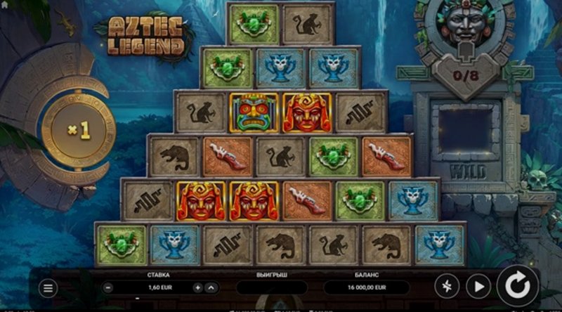 Играть Aztec Legend от Truelab в казино 1Win