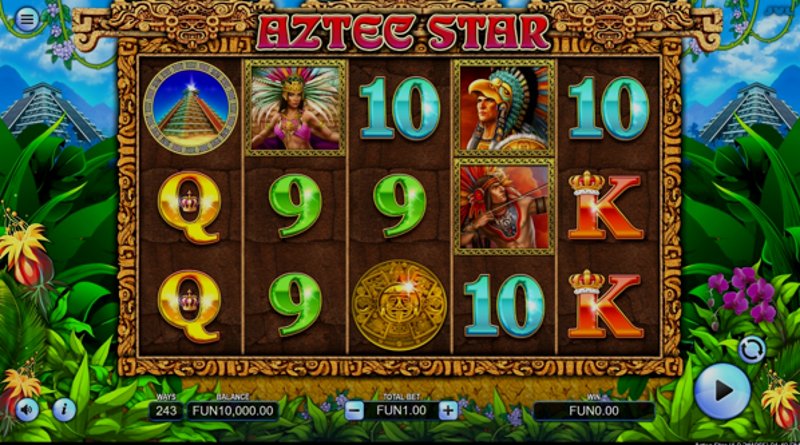 Играть Aztec Star от Spearhead в казино 1Win