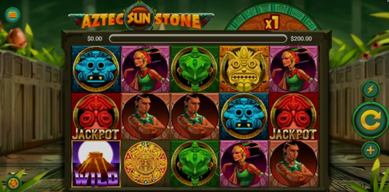 Играть Aztec Sun от Booongo в казино 1Win
