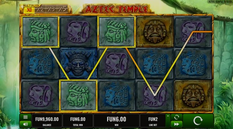 Играть Aztec Temple от Platipus в казино 1Win