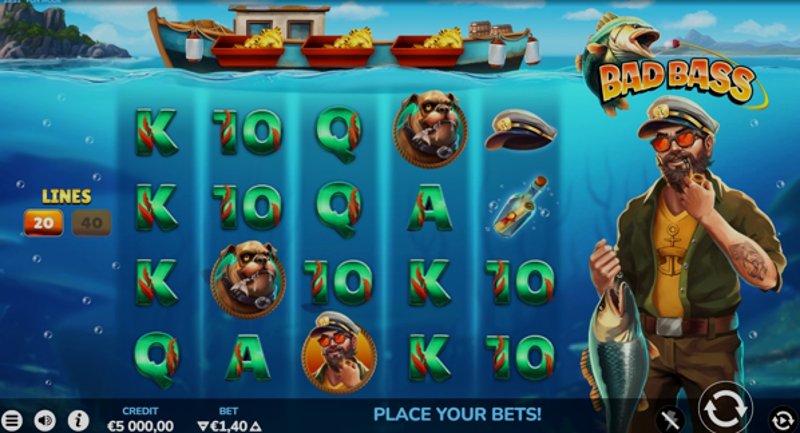 Играть Bad Bass от Bluehorn в казино 1Win
