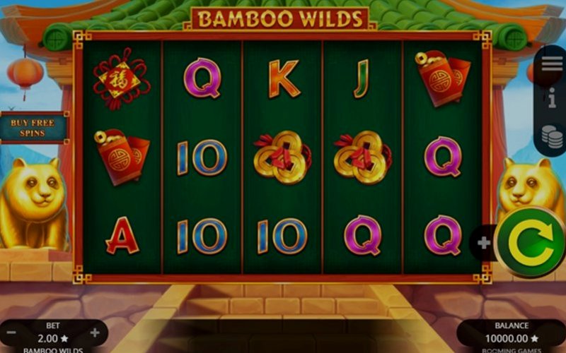 Играть Bamboo Wilds от Booming в казино 1Win