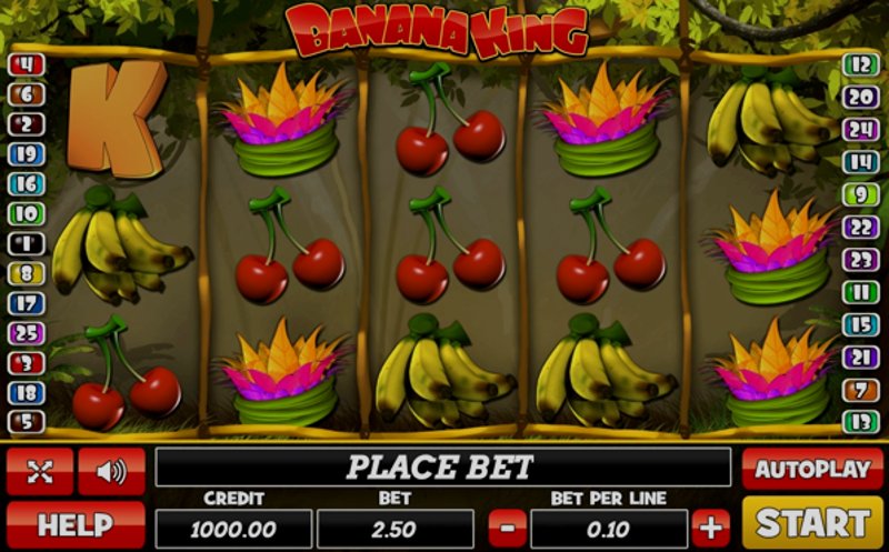Играть Banana King от Play Pearls в казино 1Win