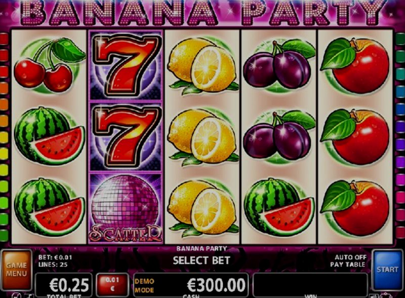 Играть Banana Party от Ct Interactive в казино 1Win