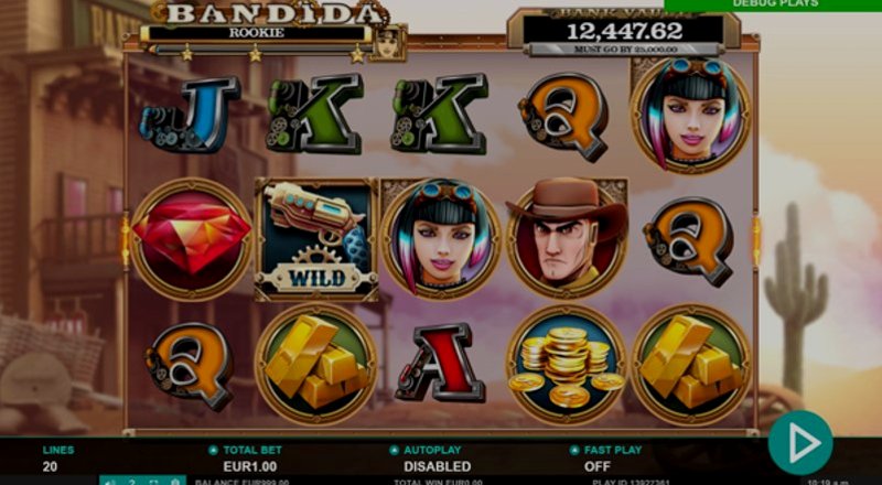 Играть Bandida от Leander в казино 1Win
