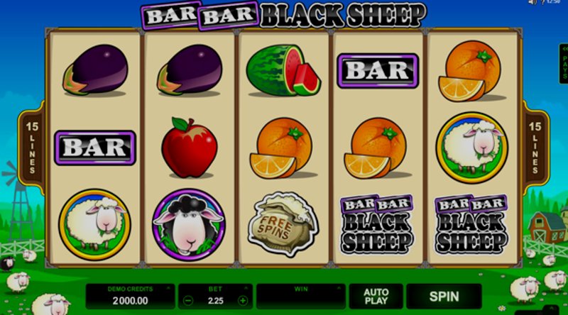 Играть Bar Bar Black Sheep от Games Global в казино 1Win