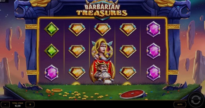 Играть Barbarian Treasures от Red Tiger в казино 1Win