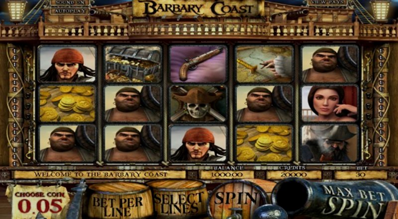Играть Barbary Coast от Betsoft в казино 1Win