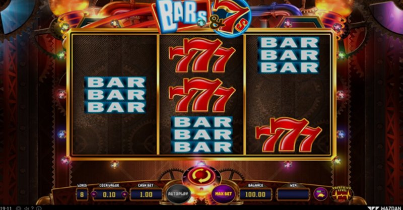 Играть Bars & 7s от Wazdan в казино 1Win