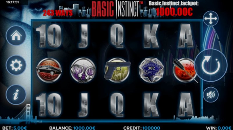 Играть Basic Instinct от Isoftbet в казино 1Win