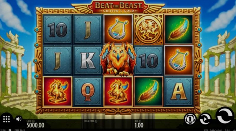 Играть Beat the Beast Griffins Gold от Thunderkick в казино 1Win