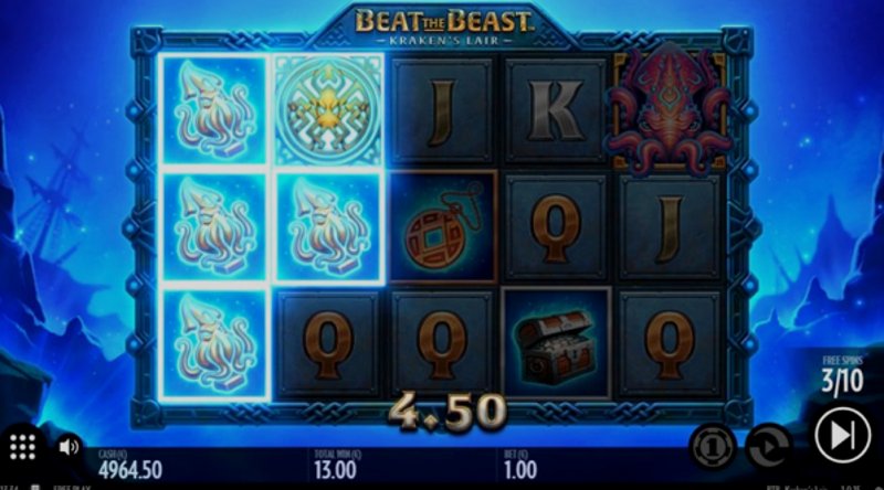 Играть Beat the Beast: Kraken’s Lair от Thunderkick в казино 1Win