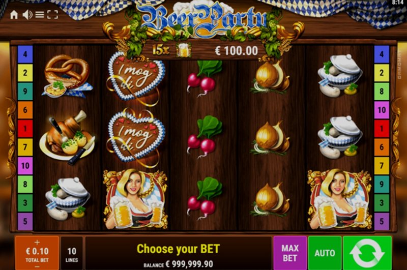 Играть Beer Party от Gamomat Standard в казино 1Win