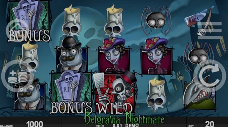 Играть Belgravia Nightmare от Spinthon в казино 1Win
