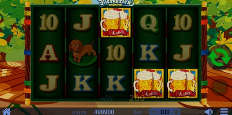 Играть Biergarten от Swintt в казино 1Win