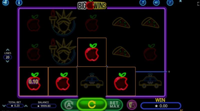 Играть Big Apple от Kagaming в казино 1Win