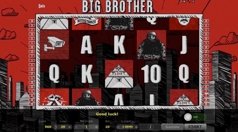 Играть Big Brother от 5 Men Gaming в казино 1Win
