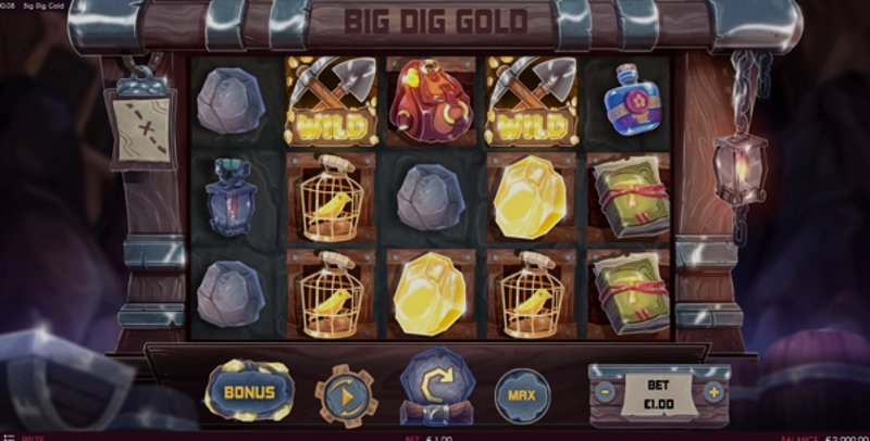 Играть Big Dig Gold от Triplecherry в казино 1Win