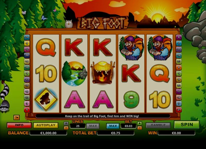 Играть Big Foot от Agt в казино 1Win