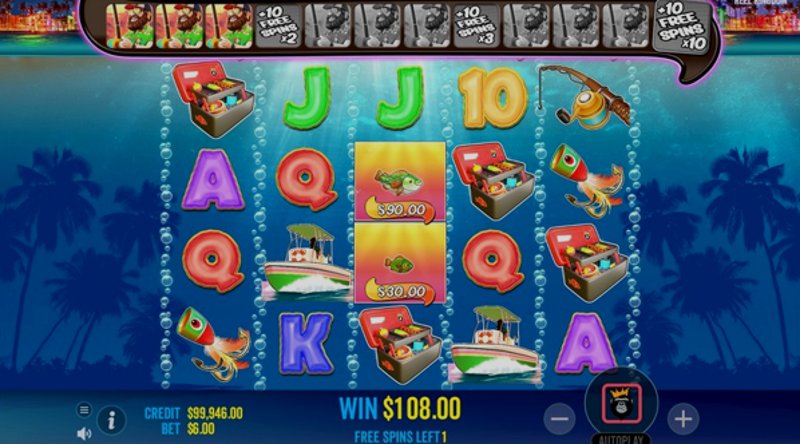 Играть Bigger Bass Bonanza от Pragmatic в казино 1Win