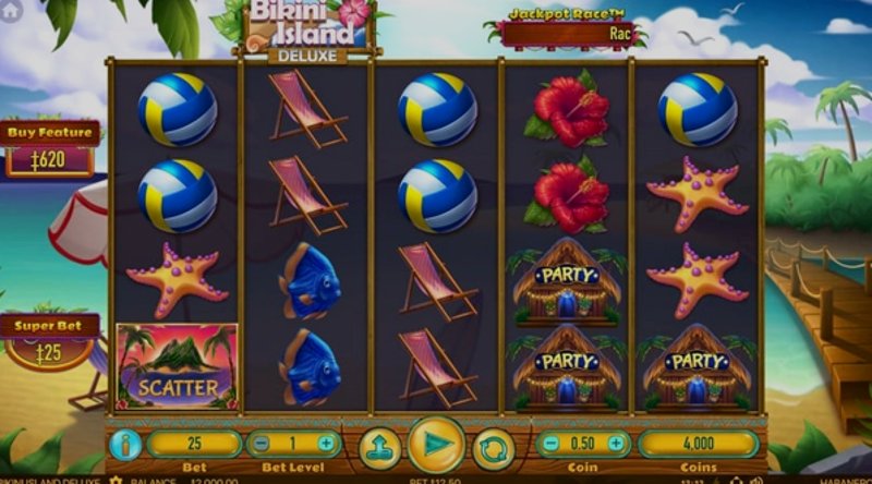 Играть Bikini Island от Habanero в казино 1Win