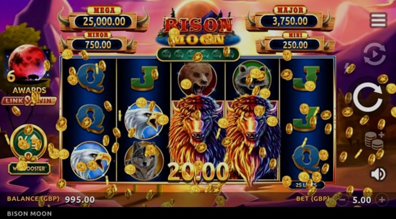 Играть Bison Moon от Microgaming в казино 1Win