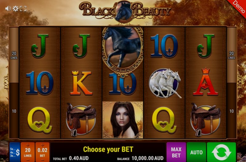 Играть Black Beauty от Gamomat в казино 1Win