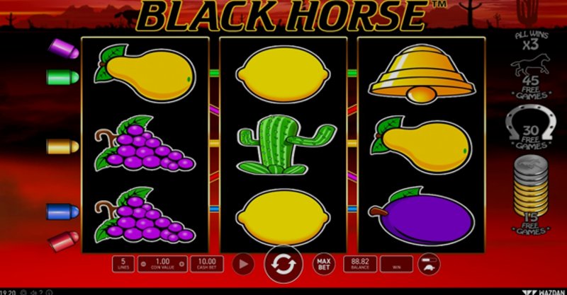Играть Black Horse от Wazdan в казино 1Win